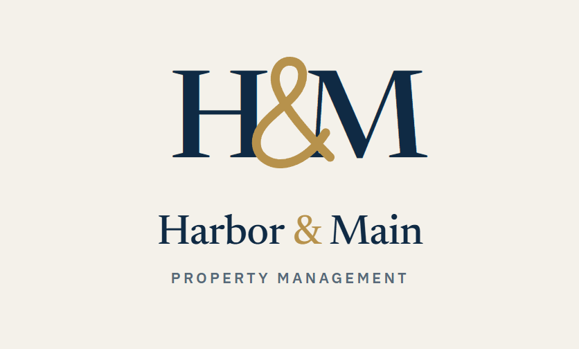 Harbor & Main logo lockup